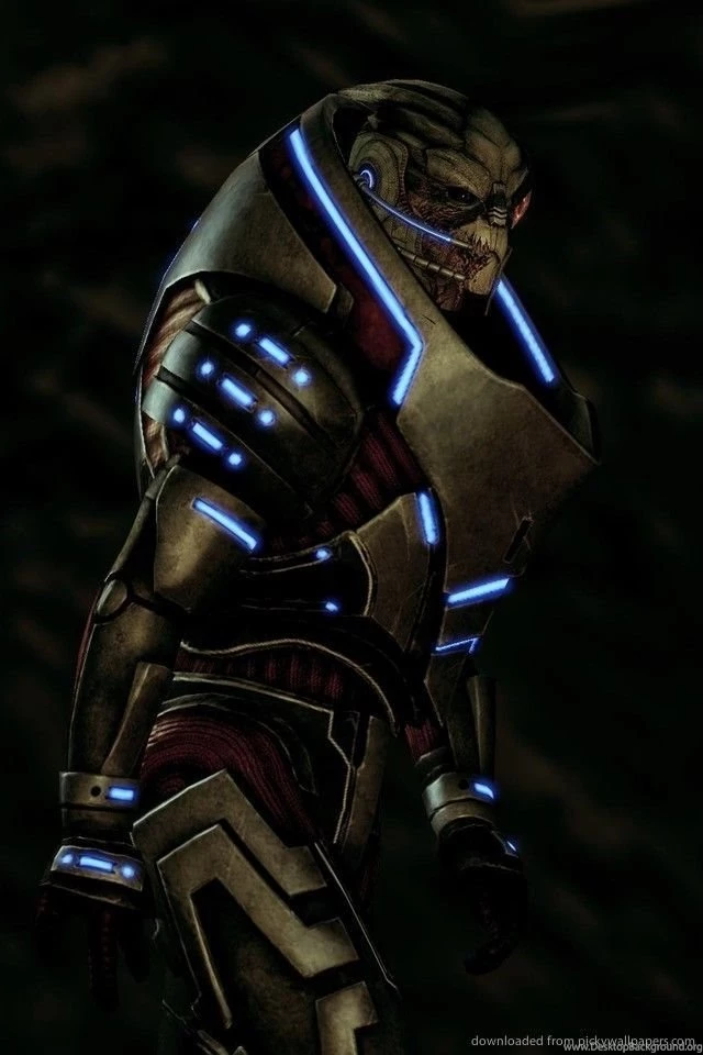 Download Mass Effect Garrus Vakarian Wallpapers For iPhone 4