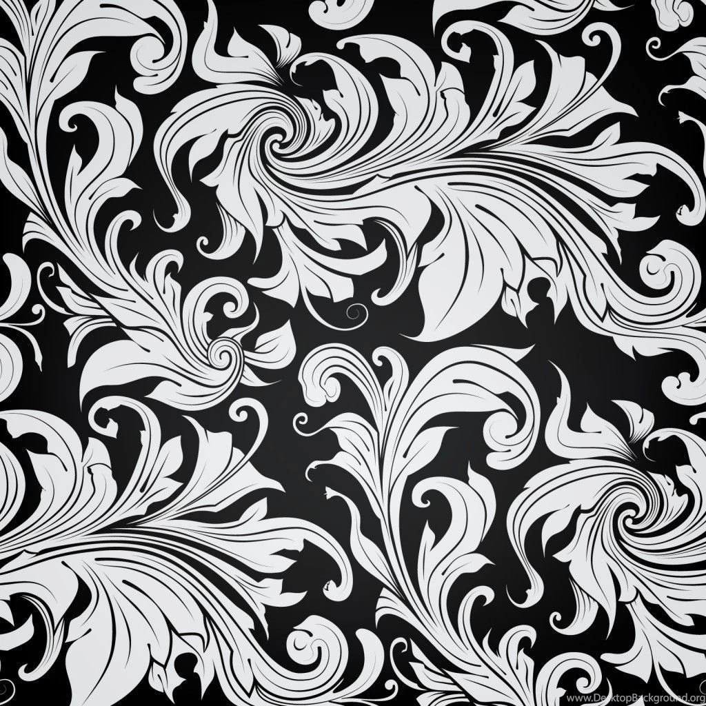 Black And White Real Flower Backgrounds