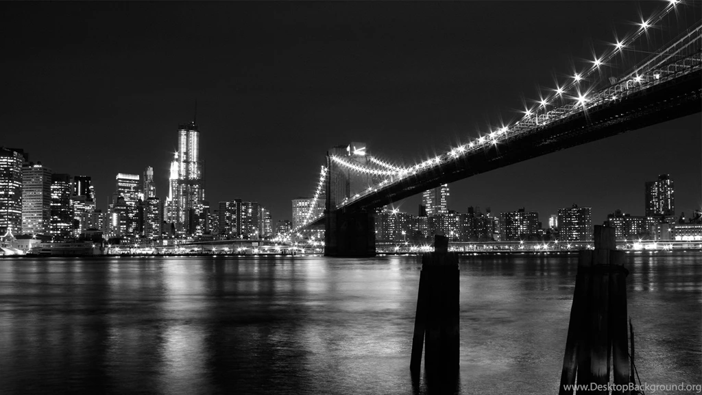 Download Wallpapers 2560x1440 New York, Bridge, Building, Night ...