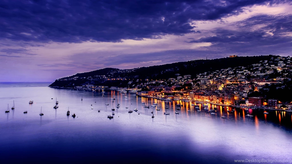 Villefranche sur Mer On The French Riviera 3840x2160 4K 16/9 ...