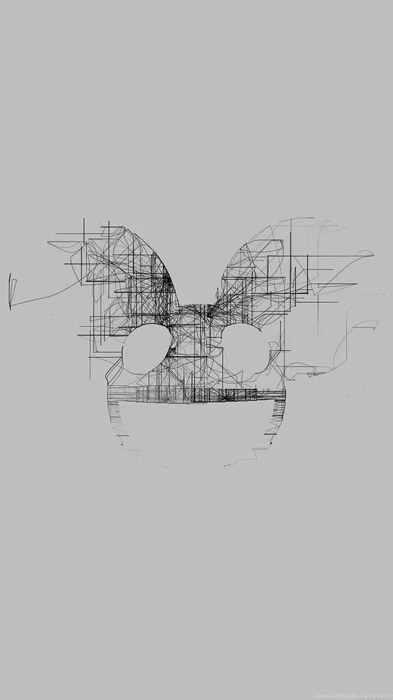 Get Wallpaper: Http://goo.gl/Ffpblr Ag08 deadmau5 white logo art ...