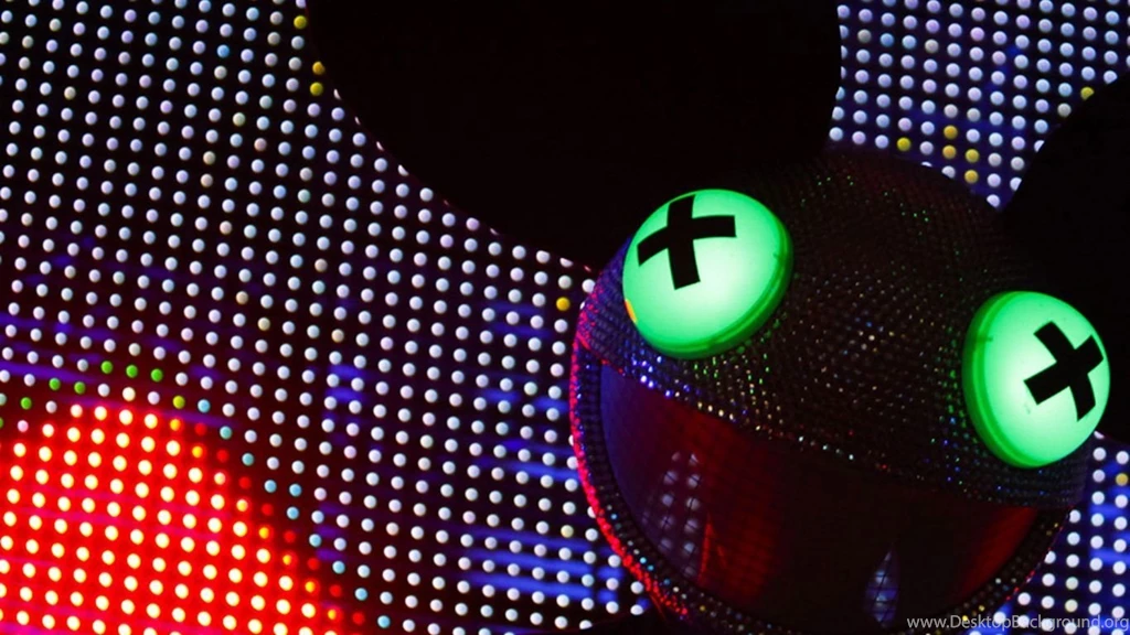 Download Wallpapers 1366x768 Deadmau5, Man, Costume, Show, Image ...