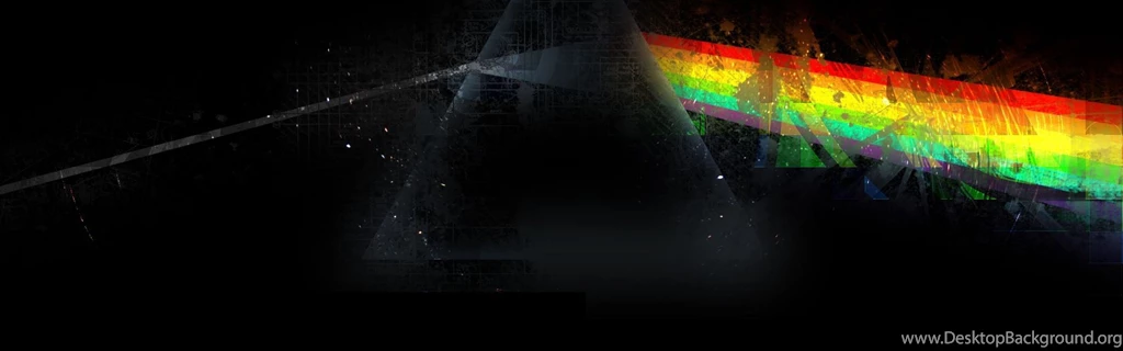 Download Wallpapers 3840x1200 Pink Floyd, Triangle, Rainbow ...