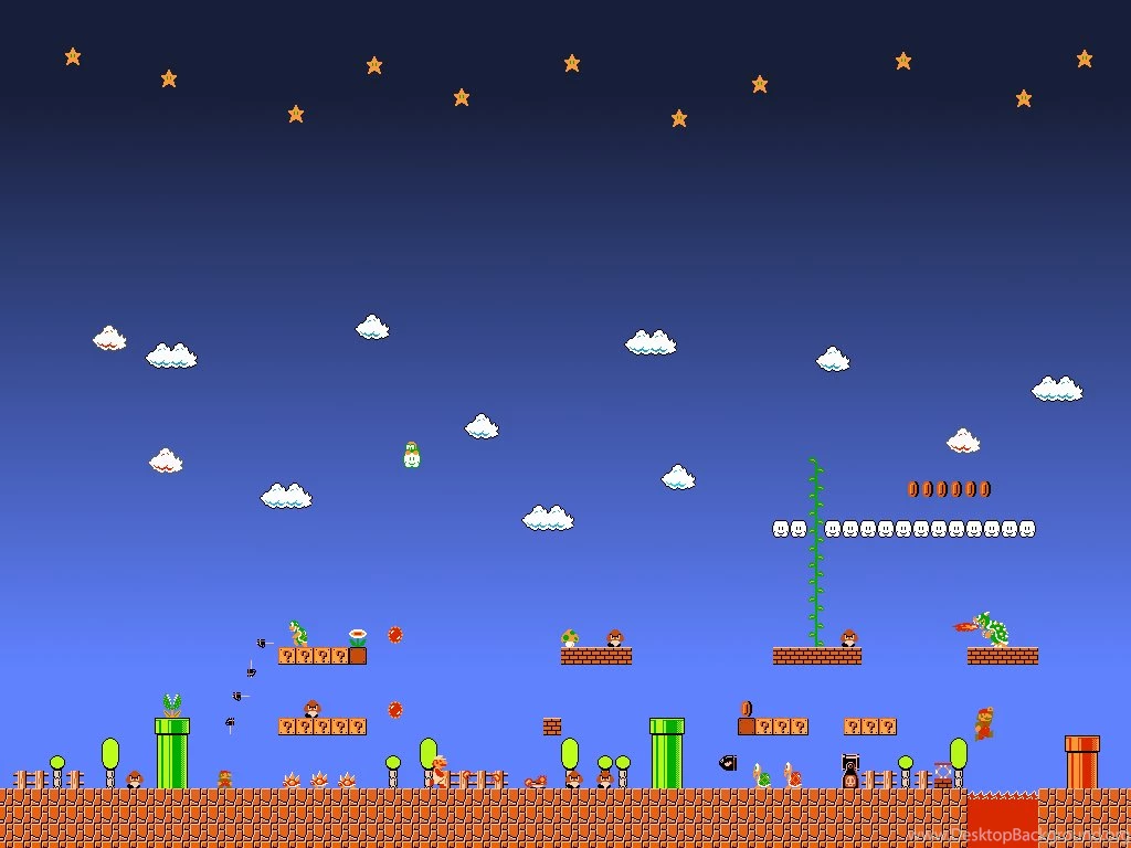 Super Mario Backgrounds