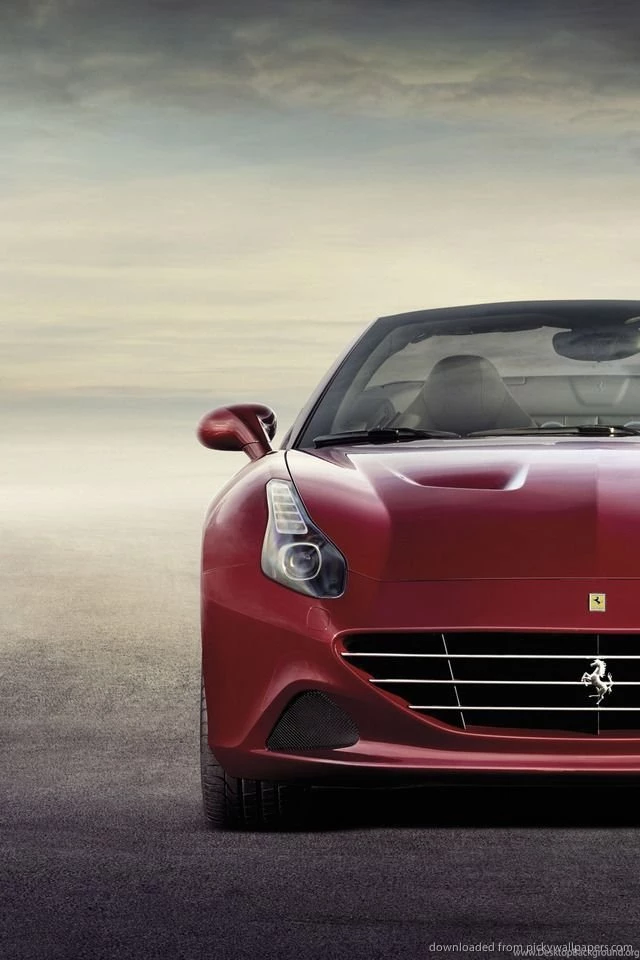 Download Ferrari California T Front Wallpapers For iPhone 4