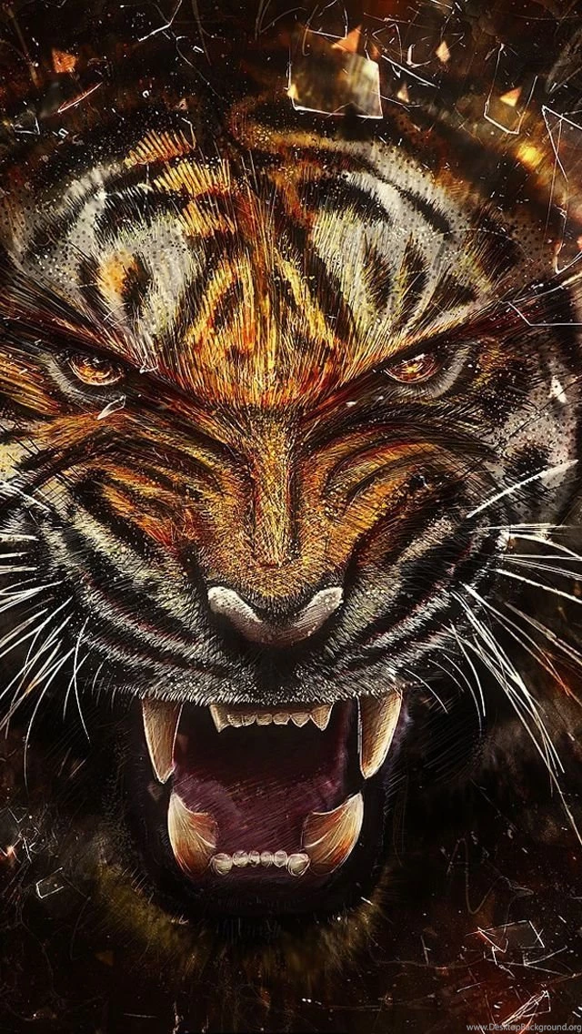 Tiger Backgrounds iPhone 5s Wallpapers Download