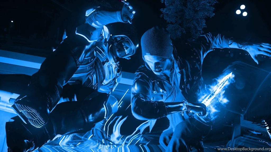 Infamous Second Son Blue Neon Wallpapers 17 By XtremisMaster On ...