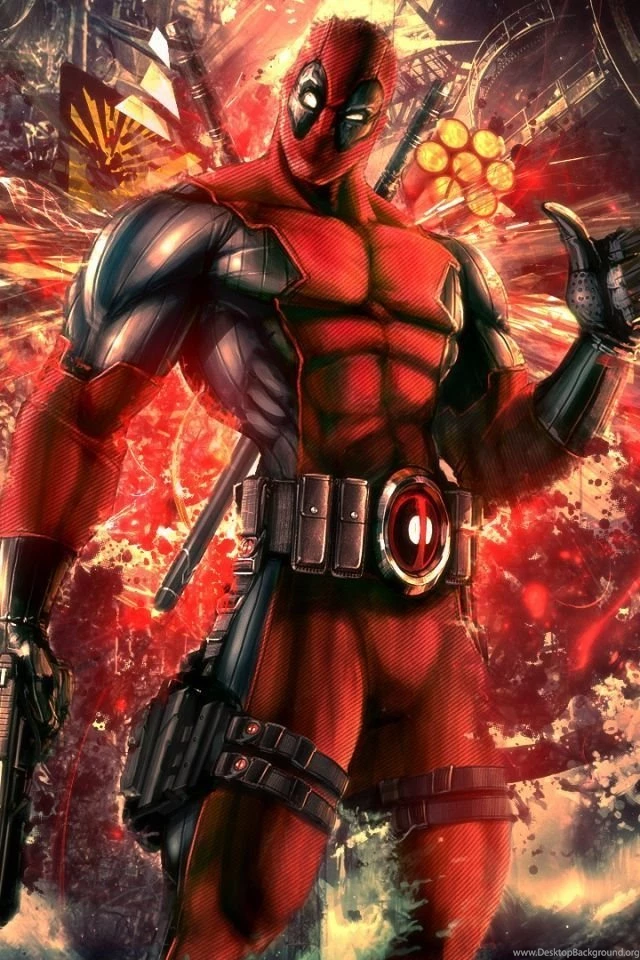 Iphone 4s 4 Deadpool Wallpapers Hd Desktop Backgrounds 640x960