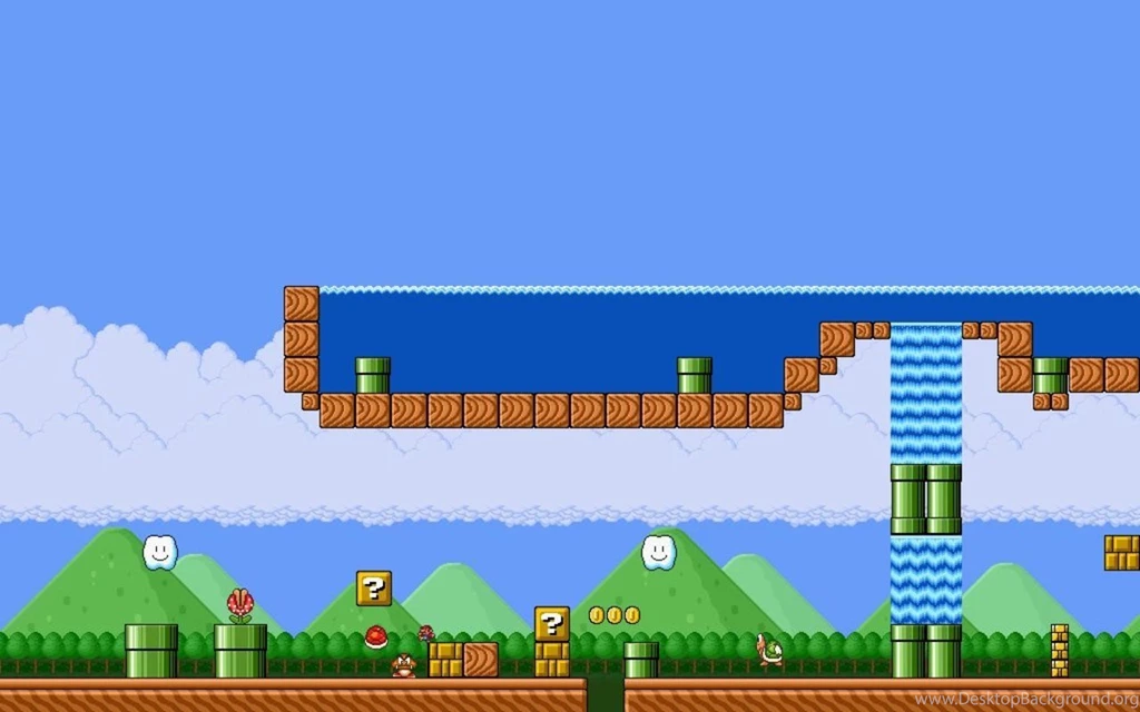Retro Video Game Wallpapers Wallmanage.com