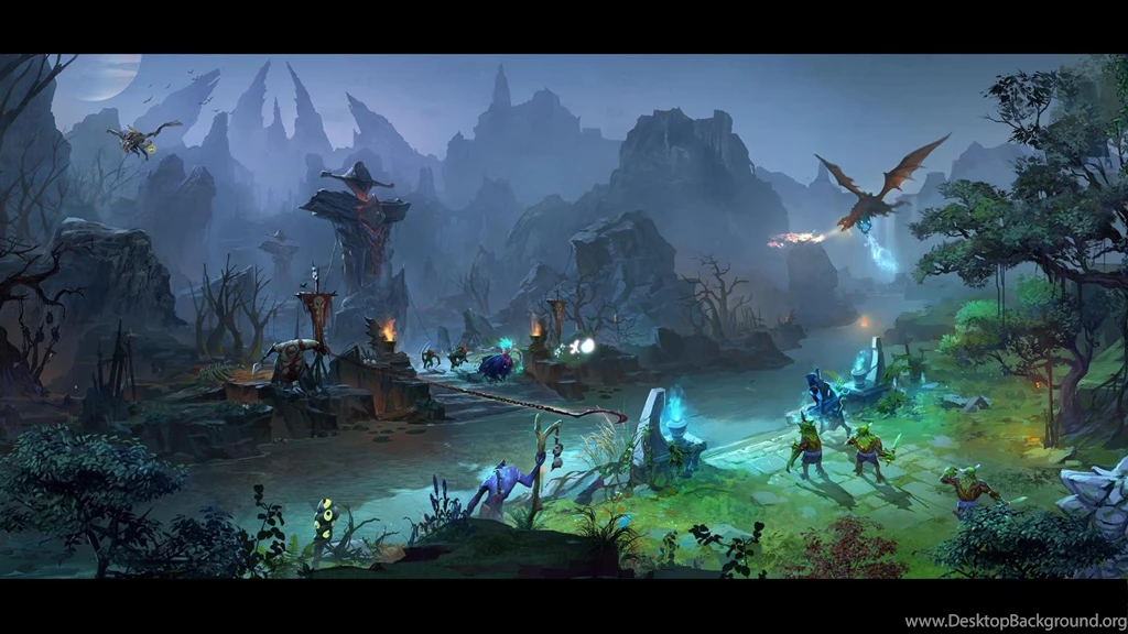 Middle Lane' Wallpapers : DotA2