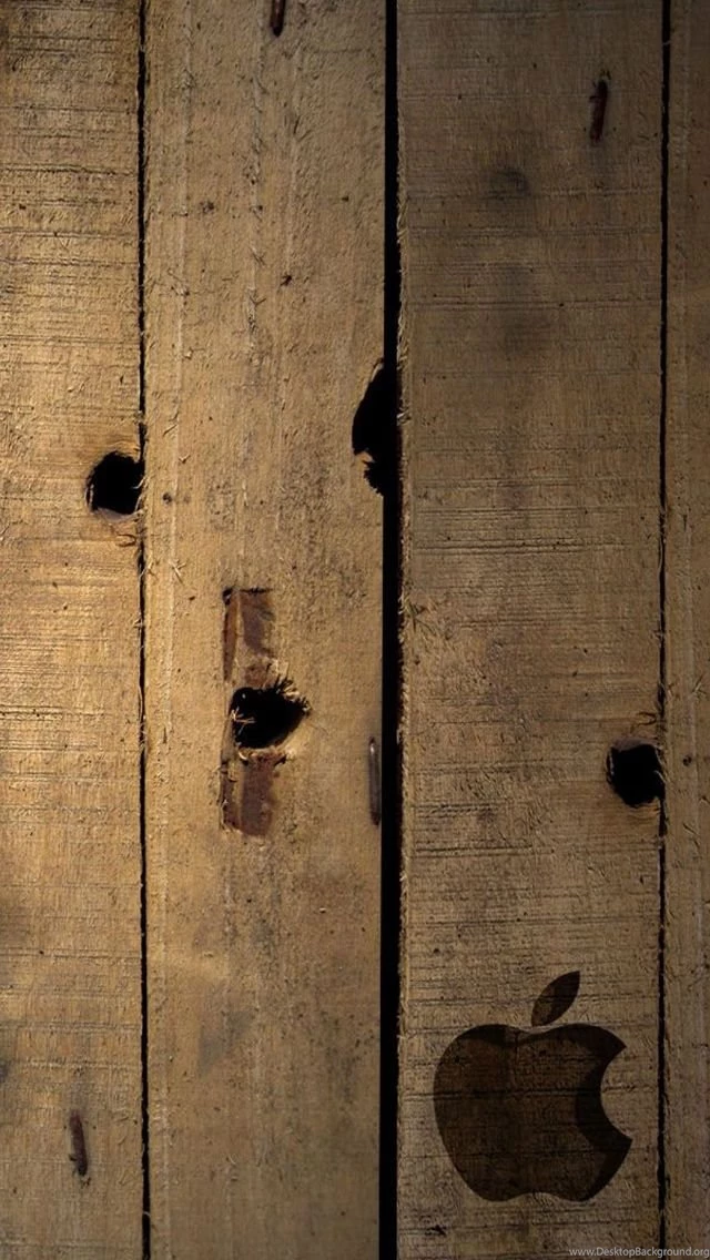 Wood iPhone 5s Wallpapers