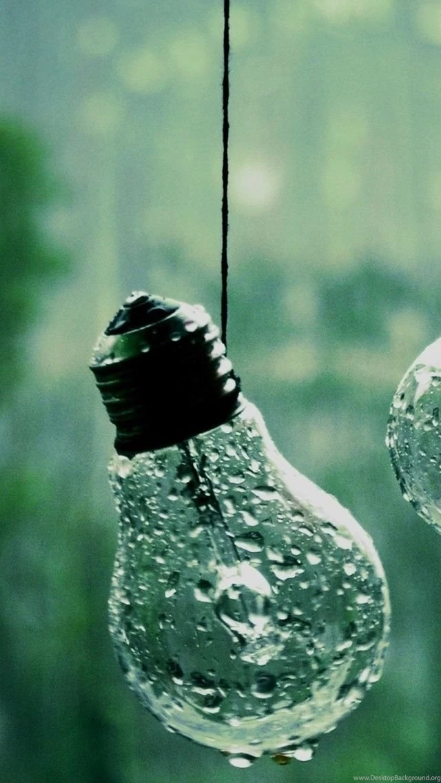 Drops on Bulbs iPhone 5 Wallpaper.jpg
