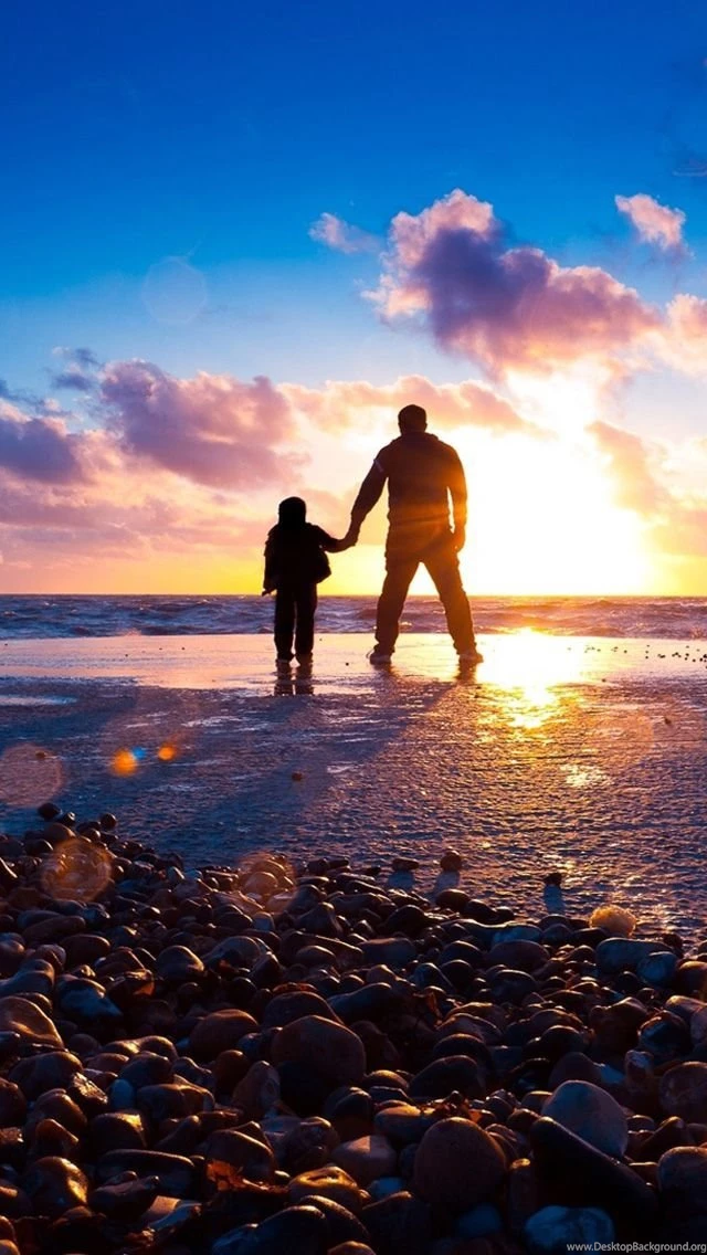 Wallpapershdview.com: Ocean Beach Sunset HD Wallpapers For iPhone ...