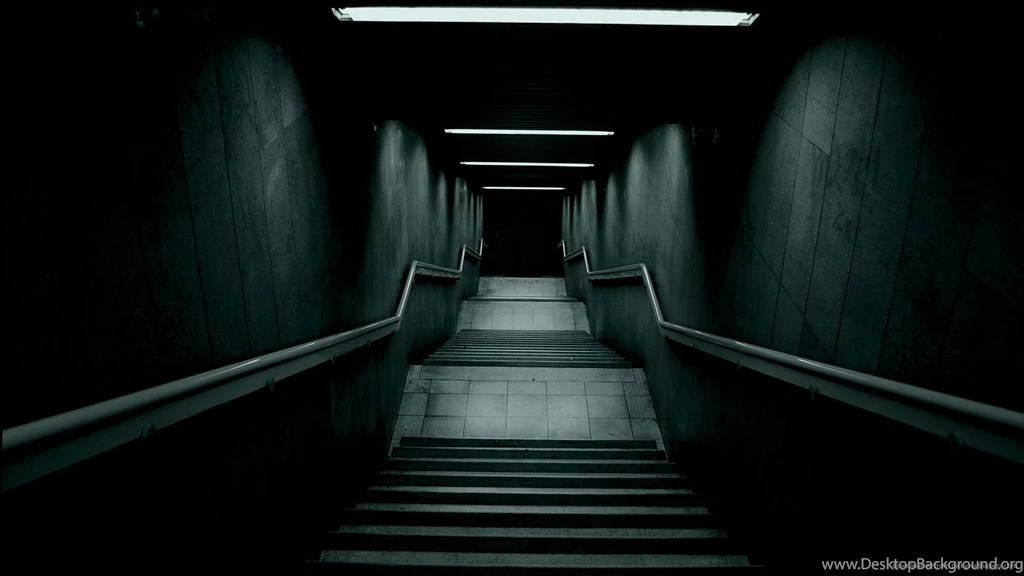 Download 1920x1080 Dark Underground Walkway Wallpapers