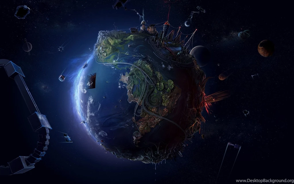 Hi Tech Planet Wallpapers