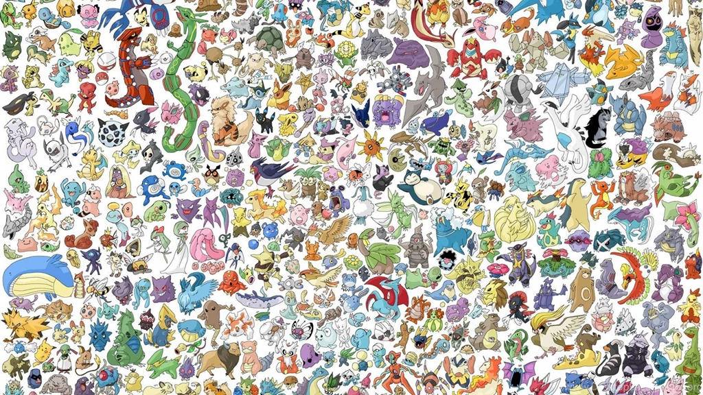 Pokemon Pattern Backgrounds