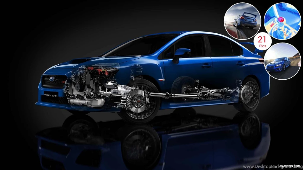 2015 Subaru WRX STI Chassis Phantom View