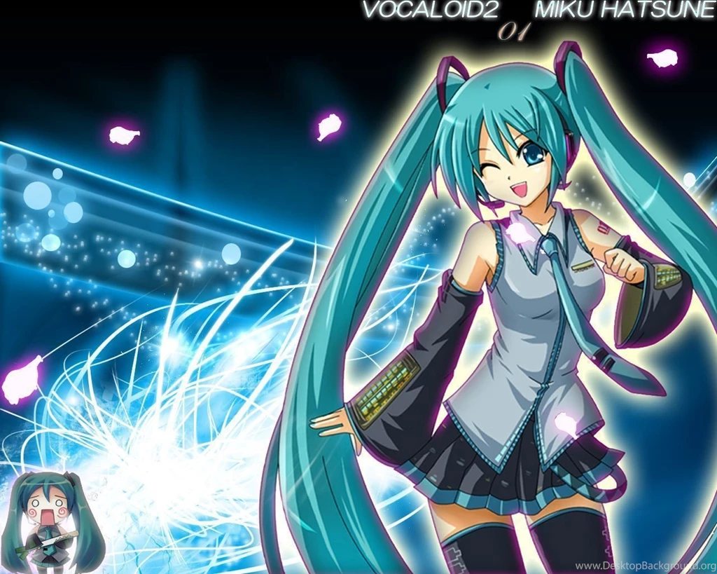 Miku Hatsune Vocaloid 2 Wallpapers Laptop Backg