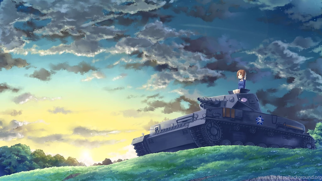 Download Wallpapers 3840x2160 Girls Und Panzer, Nishizumi Miho ...