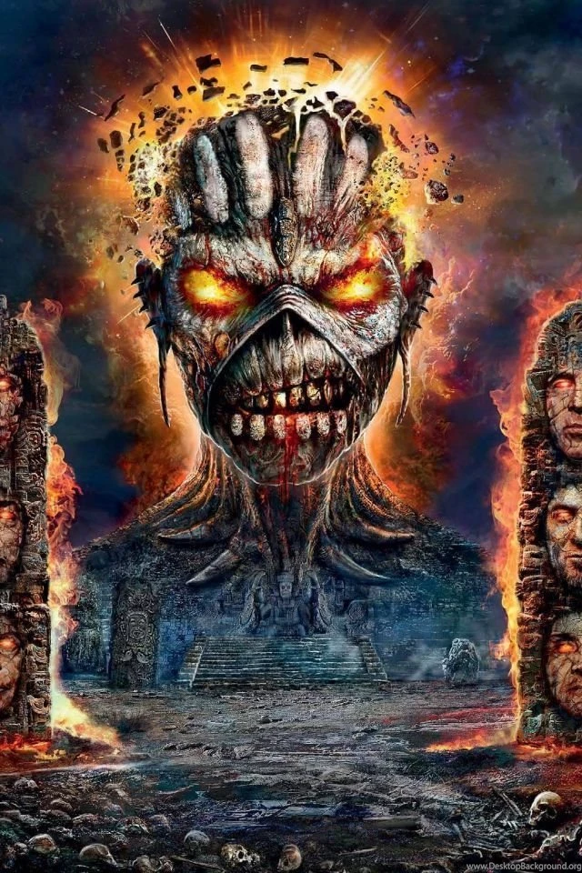 iPhone 4S, 4 Iron Maiden Wallpapers HD, Desktop Backgrounds 640x960