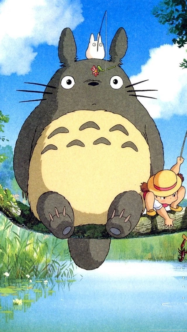 Anime Fishing iPhone 5 Wallpapers (640x1136)