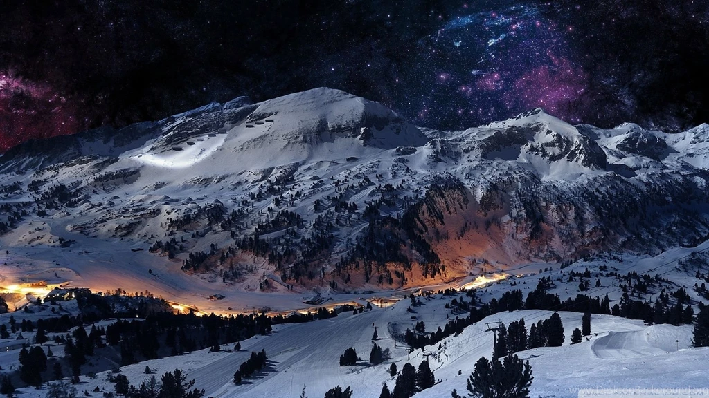 Snow Night Wallpapers High Quality