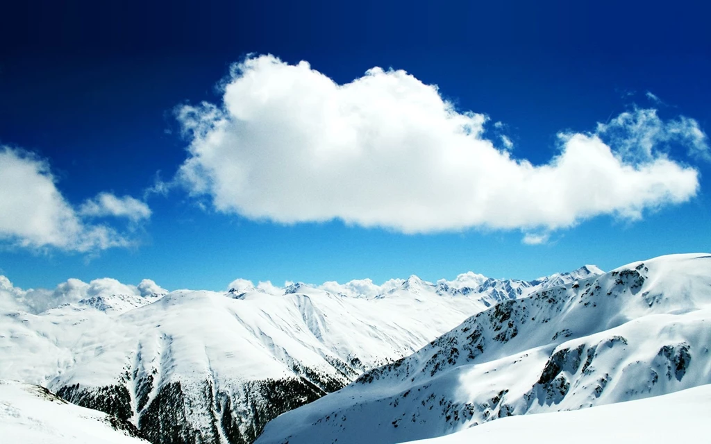 Winter Snow Mountains Wallpapers