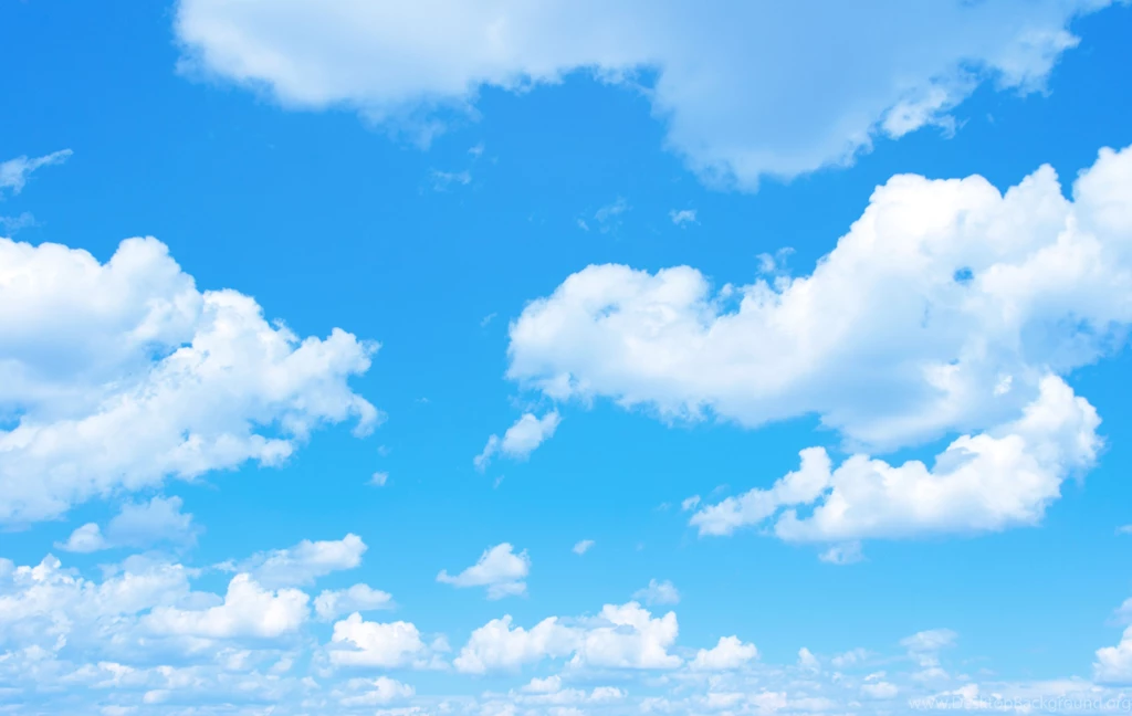 Blue Sky Backgrounds With A Tiny Clouds