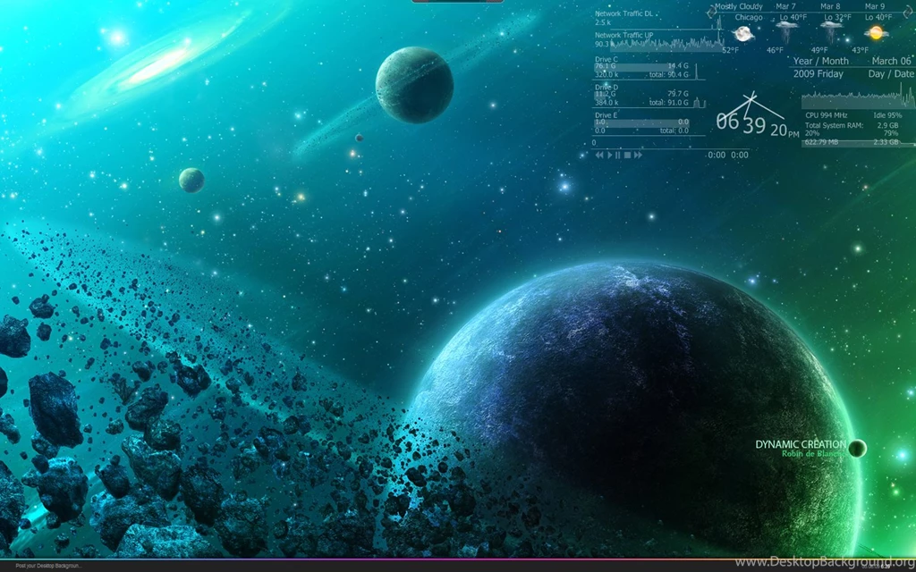 Blue Technology [Wallpapers