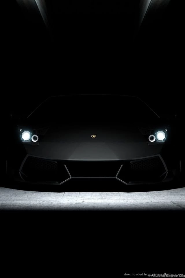 Download Lamborghini Aventador Lp700 In Dark Wallpapers For iPhone 4