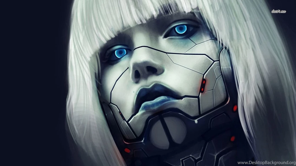 Blue Eyed Robot Wallpapers Digital Art Wallpapers