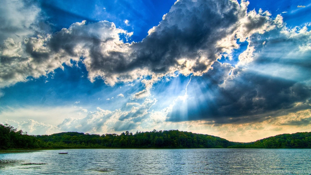 Sunlight Throught The Cloud Wallpapers Nature Wallpapers