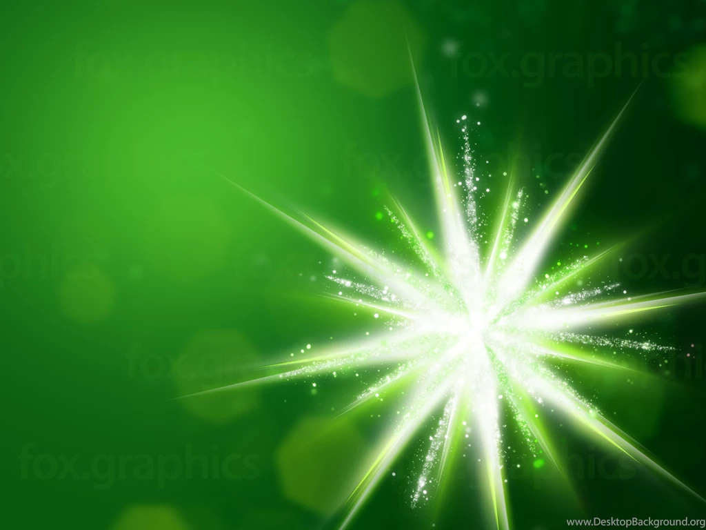Green Star Backgrounds Fox Graphics