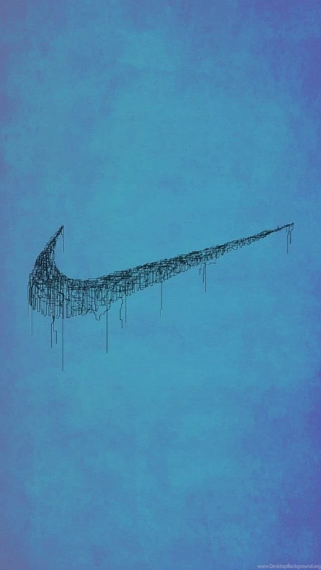 Nike Blue iPhone 5 Wallpapers (640x1136)