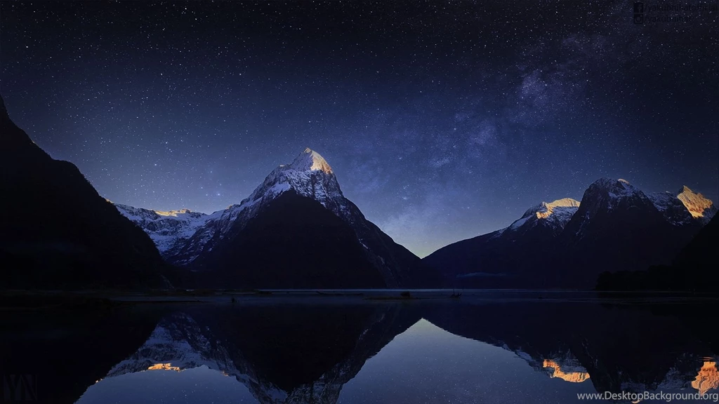 Mountain Milky Way Wallpapers By Yakub Nihat By Yakubnihat On ...