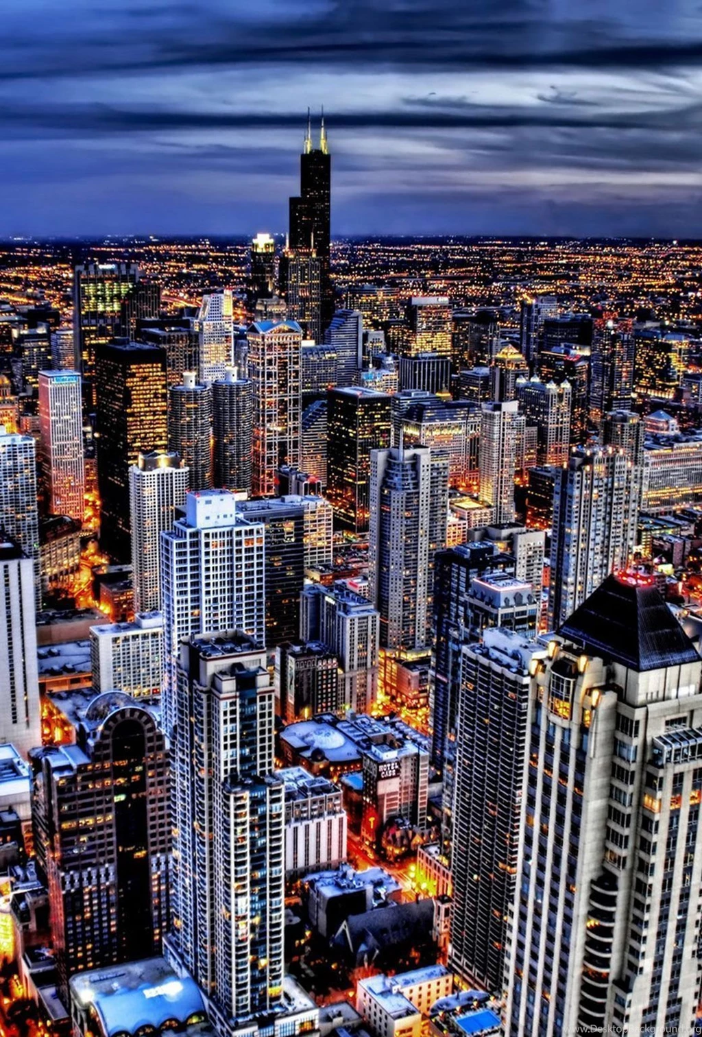 Parallax Wallpapers.com • Chicago Skyline HD Wallpapers
