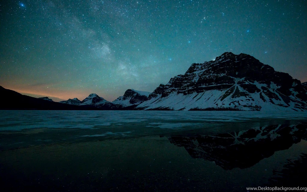 Milky Way Lake Wallpapers