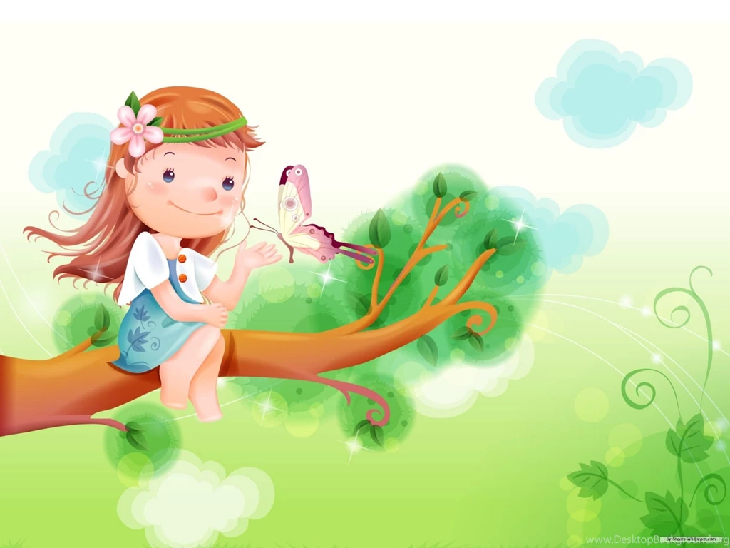 Free Wallpapers Free Cartoon Wallpapers Vector Childhood 1 ...