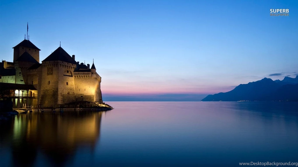 Chillon Castle, Switzerland Wallpapers World Wallpapers