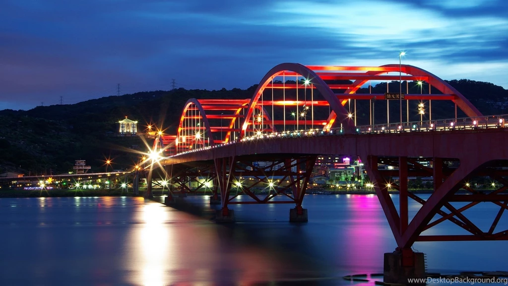 Guandu Bridge Taiwan Mac Wallpapers Download