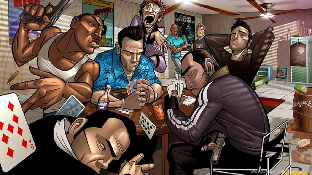 Grand Theft Auto Gta Artwork Wallpapers (
