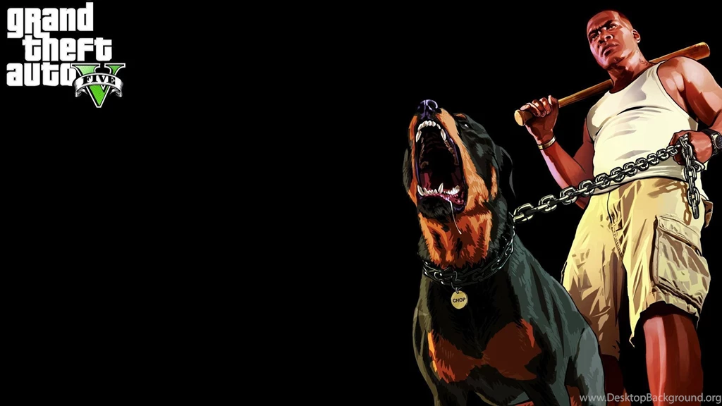 Chop And Franklin Grand Theft Auto V Wallpapers