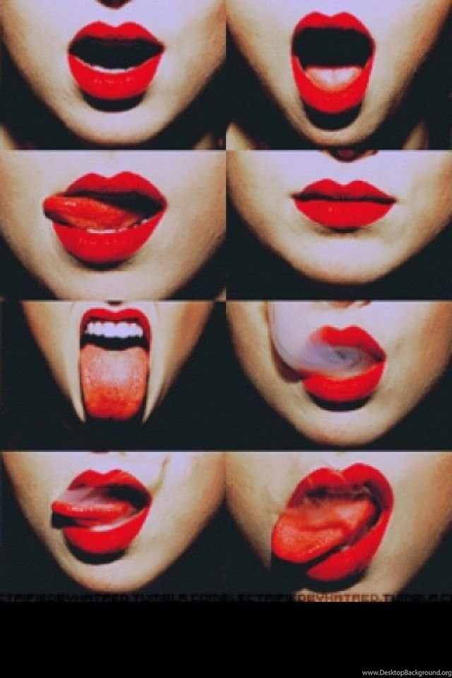 Free Lips iPhone Wallpapers