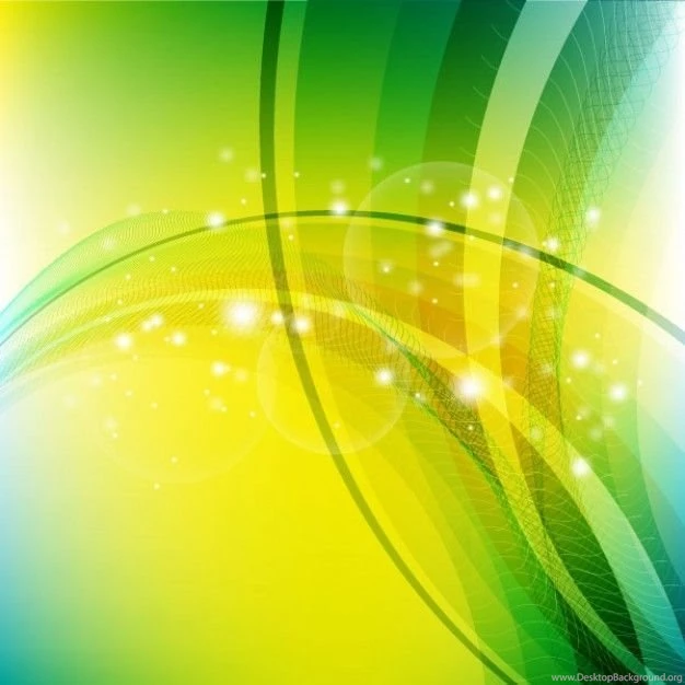 Abstract Backgrounds With Yellow And Green Forms Clear Vector ...