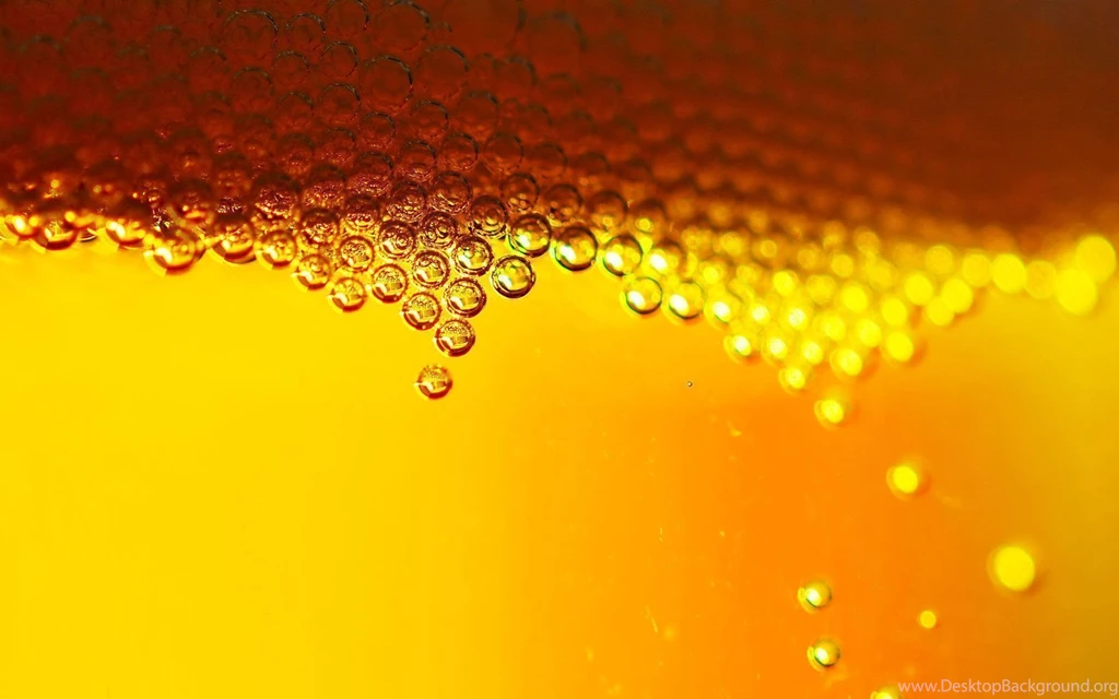 Beer Liquid Bubbles