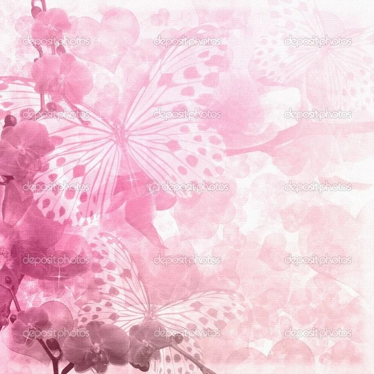 Pink Butterfly Backgrounds