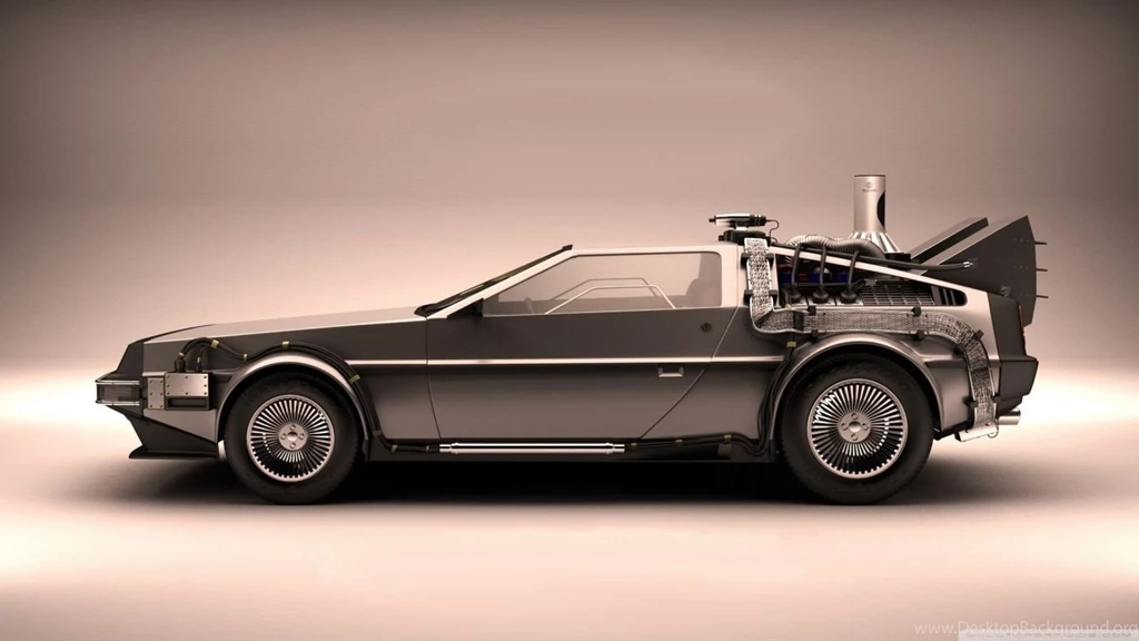 Car From Back To The Future HD Desktop Wallpapers : Widescreen ...