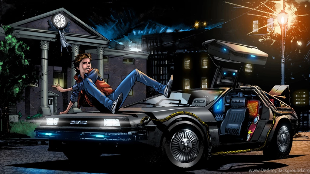 Download Wallpapers 3840x2160 Back To The Future Marty Mcfly Art Images, Photos, Reviews