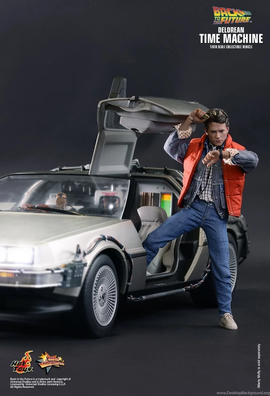 Back To The Future Car Toy   Wallpaper.