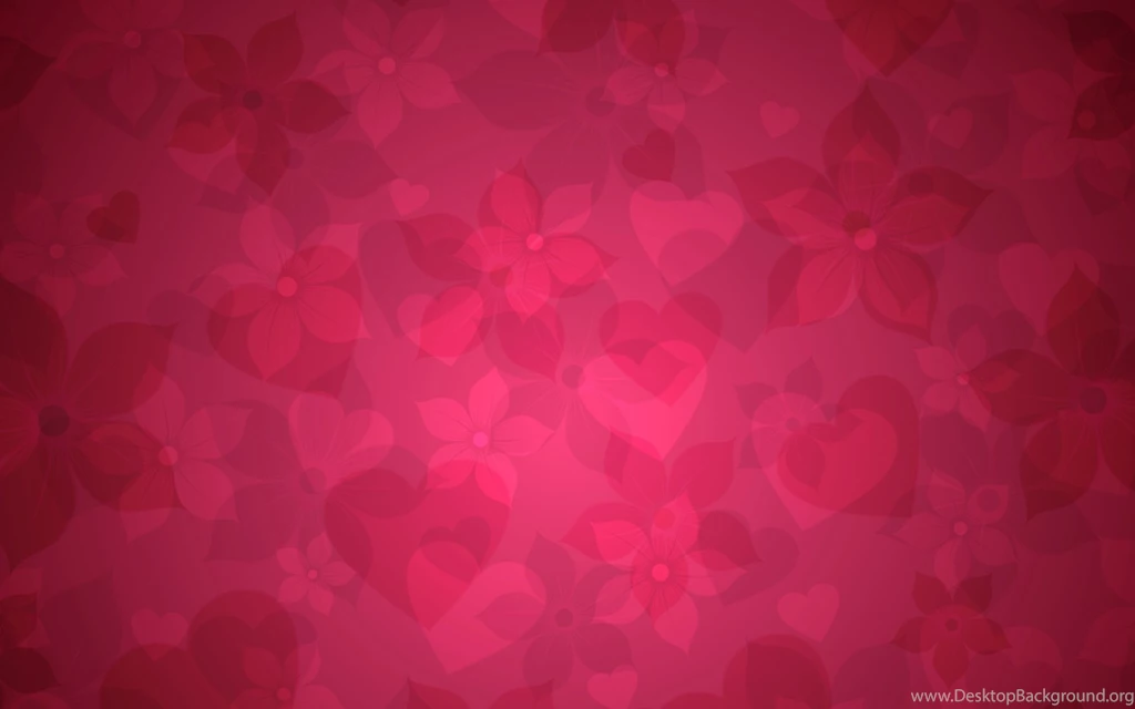 Red Floral Pattern Mac Wallpapers Download
